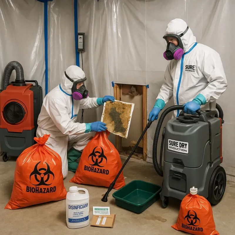 Contaminated Water Handling Protocols process in Grosse Ile, MI