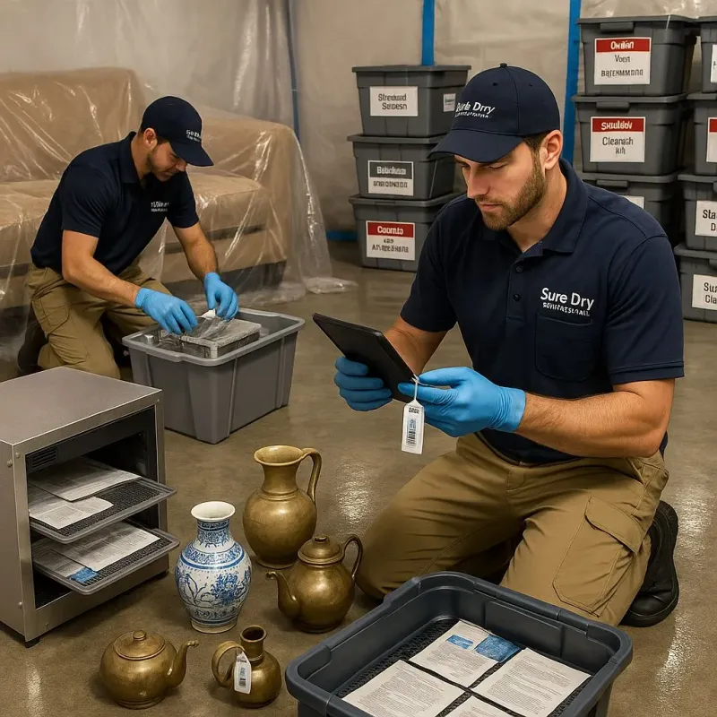 Content Protection and Restoration process in Grosse Ile, MI
