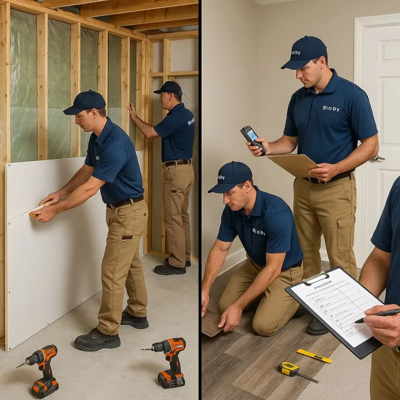 Repairs and Reconstruction process in Grosse Ile, MI