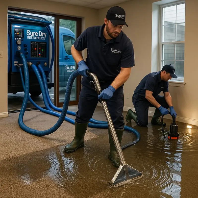 Water Extraction and Removal process in Grosse Ile, MI